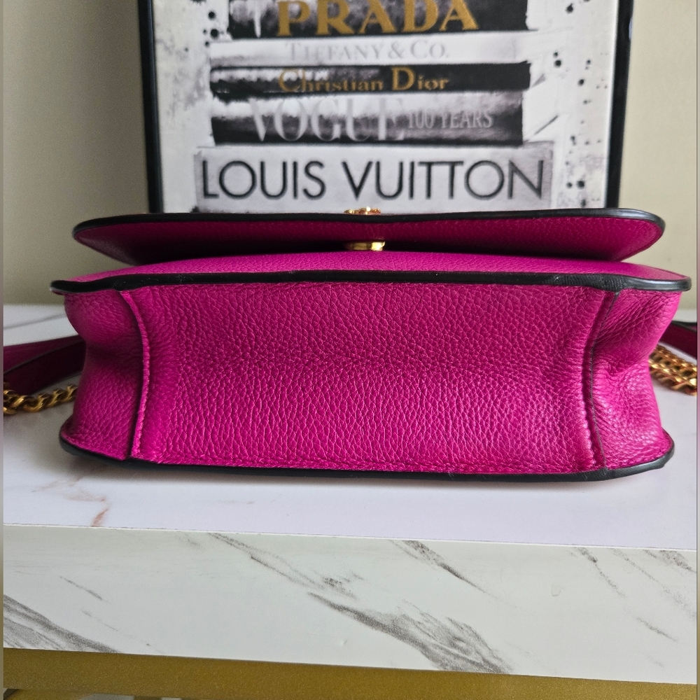 Versace Virtus Leather Crossbody Bag - Picture 7 of 14